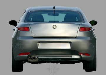 Afbeelding van Achterruit Alfa Romeo GT