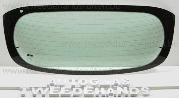 Afbeelding van Achterruit Fiesta 3 deurs 