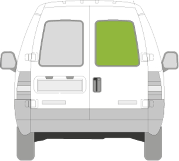 Afbeelding van Achterruit rechts Citroën Jumpy (getint en verwarmd)