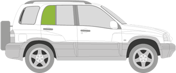 Afbeelding van Zijruit rechts Suzuki Grand Vitara 