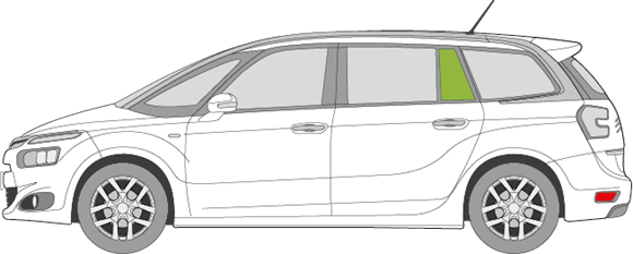 Afbeelding van Zijruit links Citroën C4 Grand Picasso