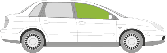 Afbeelding van Zijruit rechts Citroën C5 5 deurs