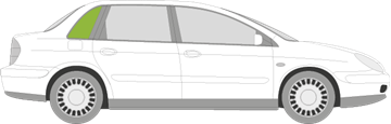 Afbeelding van Zijruit rechts Citroën C5 5 deurs