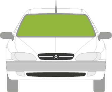 Afbeelding van Voorruit Citroën Xsara break