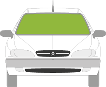 Afbeelding van Voorruit Citroën Xsara 3 deurs
