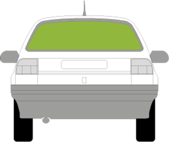 Afbeelding van Achterruit Citroën Xsara break