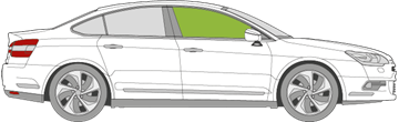Afbeelding van Zijruit rechts Citroën C5 sedan 