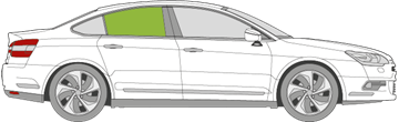 Afbeelding van Zijruit rechts Citroën C5 sedan