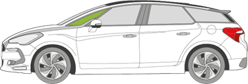 Afbeelding van Zijruit links Citroën DS5 