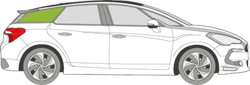 Afbeelding van Zijruit rechts Citroën DS5 