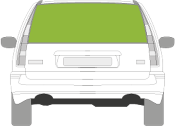 Afbeelding van Achterruit Volvo V70 