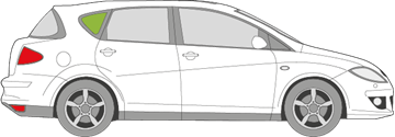 Afbeelding van Zijruit rechts Seat Toledo