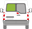 Afbeelding van Achterruit links Opel Movano zonder ontdooiing
