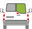 Afbeelding van Achterruit rechts Opel Movano met ontdooiing