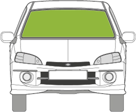 Afbeelding van Voorruit Daihatsu YRV
