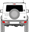 Afbeelding van Achterruit Suzuki Jimny 3 deurs (DONKERE RUIT)