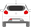 Afbeelding van Achterruit Fiat Bravo 5 deurs (DONKERE RUIT)