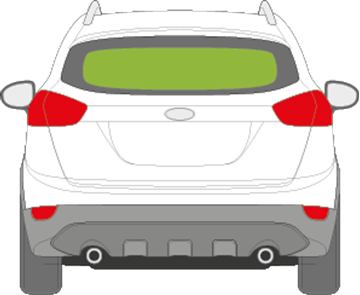 Afbeelding van Achterruit Ford Kuga