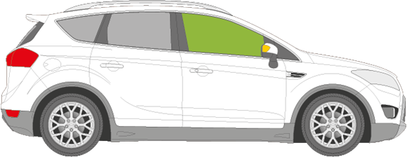Afbeelding van Zijruit rechts Ford Kuga