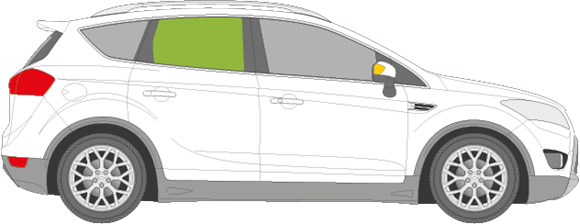 Afbeelding van Zijruit rechts Ford Kuga