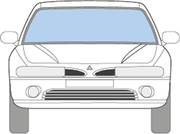 Afbeelding van Voorruit Mitsubishi Galant sedan