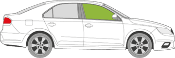 Afbeelding van Zijruit rechts Seat Toledo 5 deurs