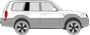 Afbeelding van Zijruit links Hyundai Terracan (DONKERE RUIT)
