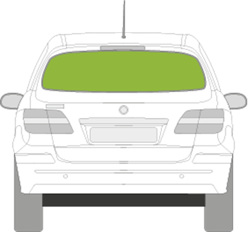 Afbeelding van Achterruit Mercedes B-klasse