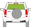 Afbeelding van Achterruit Suzuki Grand Vitara 5 deurs