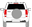 Afbeelding van Achterruit Suzuki Grand Vitara 5 deurs (DONKERE RUIT)