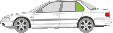Afbeelding van Zijruit links Honda Accord sedan