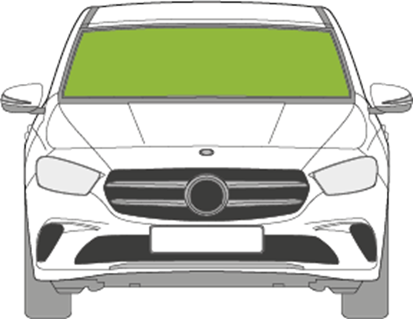 Afbeelding van Voorruit Mercedes B-klasse sensor