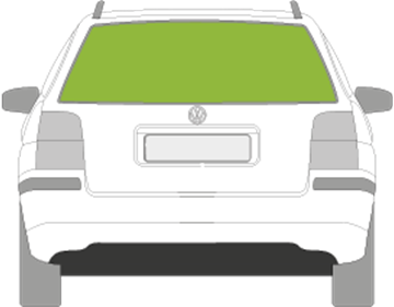 Afbeelding van Achterruit Volkswagen Passat break