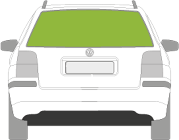 Verkleuren vroegrijp Correspondentie Autoglas Tweedehands - Achterruit Volkswagen Passat aan huis vervangen