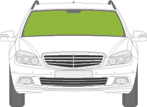 Afbeelding van Voorruit Mercedes C-klasse break sensor/camera/antenne (2011-2014)