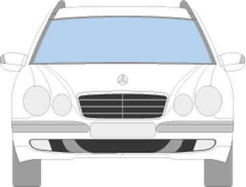 Afbeelding van Voorruit Mercedes E-klasse break met sensor (avantgarde)
