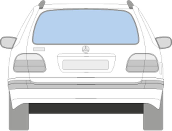 Afbeelding van Achterruit Mercedes E-klasse break (Avantgarde)