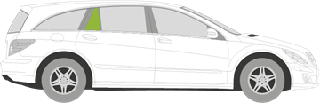 Afbeelding van Zijruit rechts Mercedes R-klasse