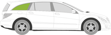 Afbeelding van Zijruit rechts Mercedes R-klasse