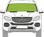 Afbeelding van Voorruit Mercedes GLE sensor/camera/antenne