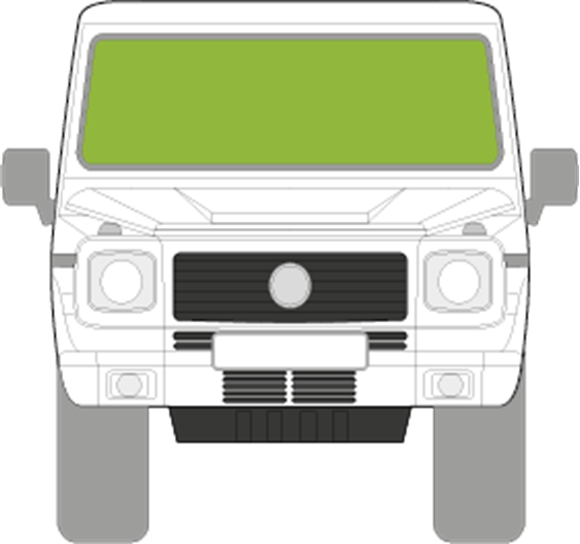 Afbeelding van Voorruit Mercedes G-klasse 5 deurs off-road sensor/antenne/verwarmd