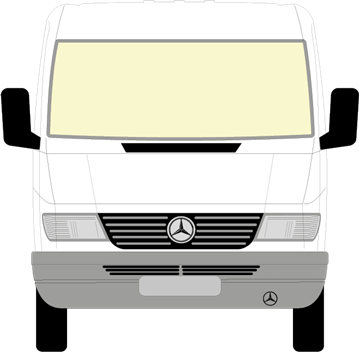 Afbeelding van Voorruit Mercedes Sprinter (helder)