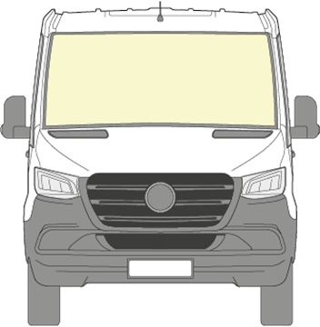 Afbeelding van Voorruit Mercedes Sprinter (helder)