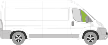 Afbeelding van Zijruit rechts Fiat Ducato