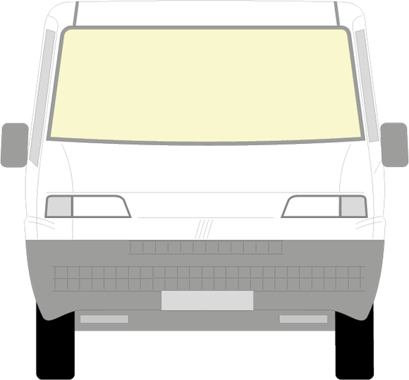 Afbeelding van Voorruit Fiat Ducato (helder)