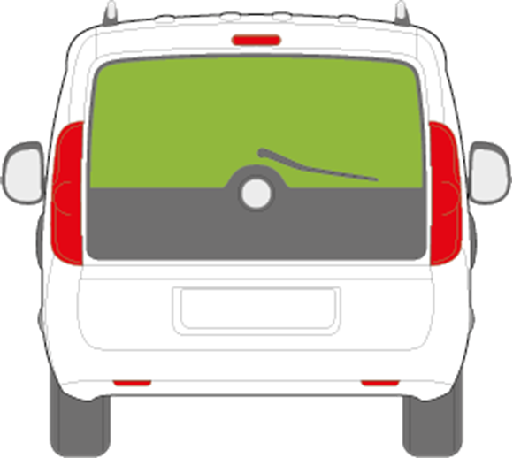 Afbeelding van Achterruit Fiat Doblo Family Van
