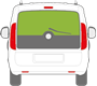 Afbeelding van Achterruit Fiat Doblo Family Van