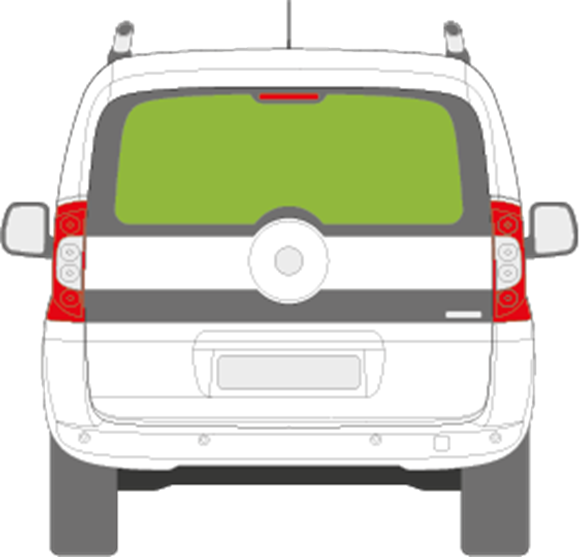 Afbeelding van Achterruit Fiat Qubo (2008-2017)