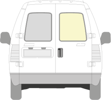 Afbeelding van Achterruit rechts Fiat Scudo (helder)