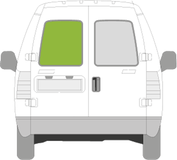Afbeelding van Achterruit links Fiat Scudo (getint en verwarmd)